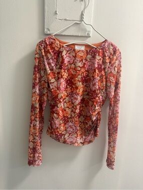 Floral Long Sleeve Top